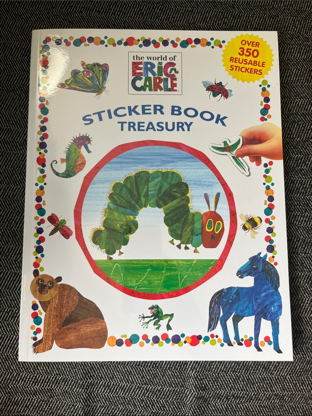 2/$10 Sticker Book Treasury - Eric Carle